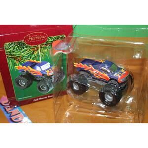 American Greetings Carlton Cards Heirloom Ford Monster Truck Ornament 107